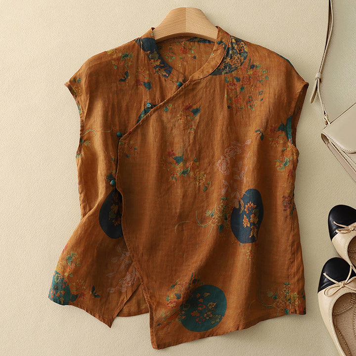 Aria Vintage Sleeveless Top