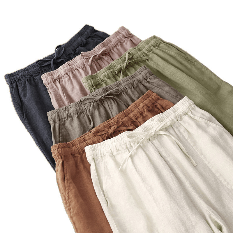 Avalon Loose Fit Linen Pajamas