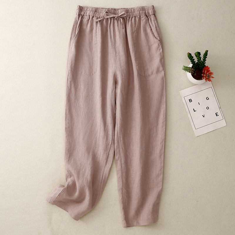 Avalon Loose Fit Linen Pajamas