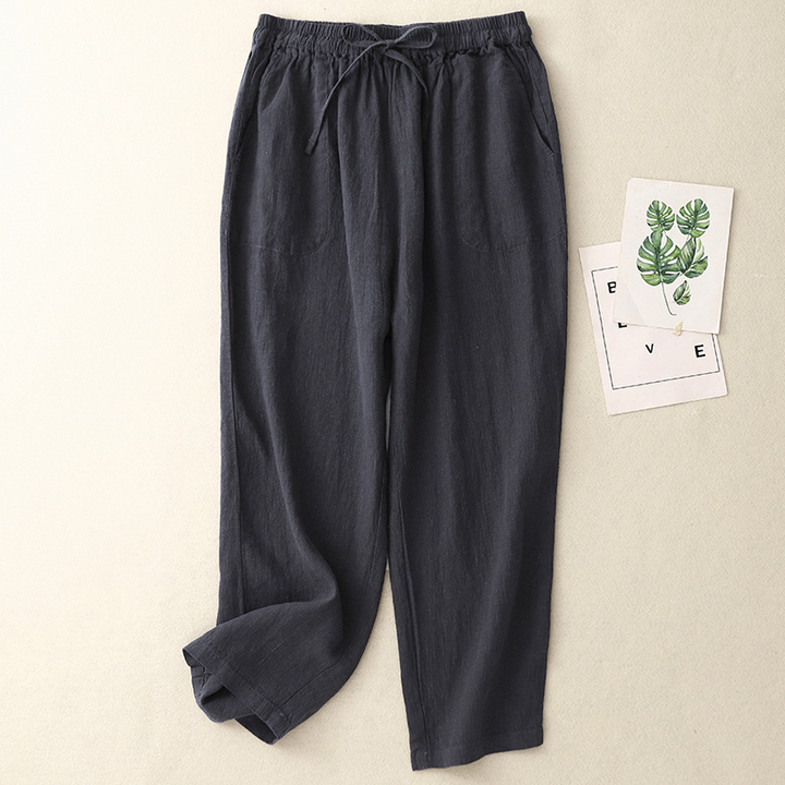 Avalon Loose Fit Linen Pajamas