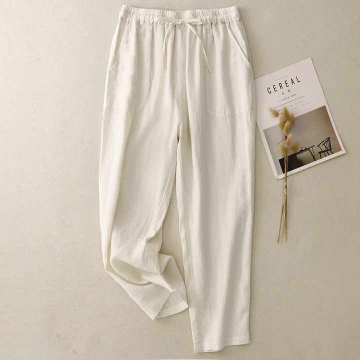 Avalon Loose Fit Linen Pajamas