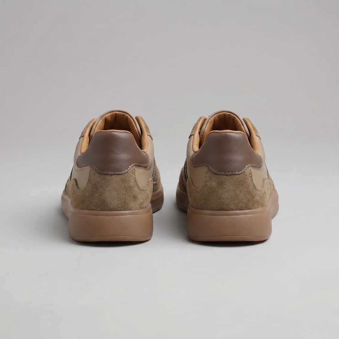 Milo Retro Lace-Up Sneakers