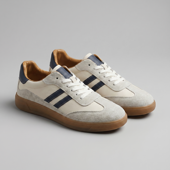 Milo Retro Lace-Up Sneakers