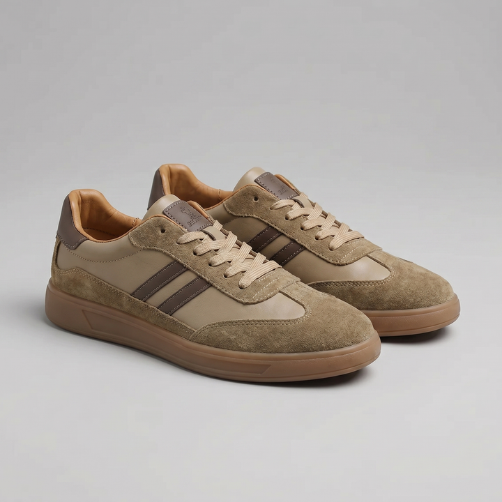 Milo Retro Lace-Up Sneakers