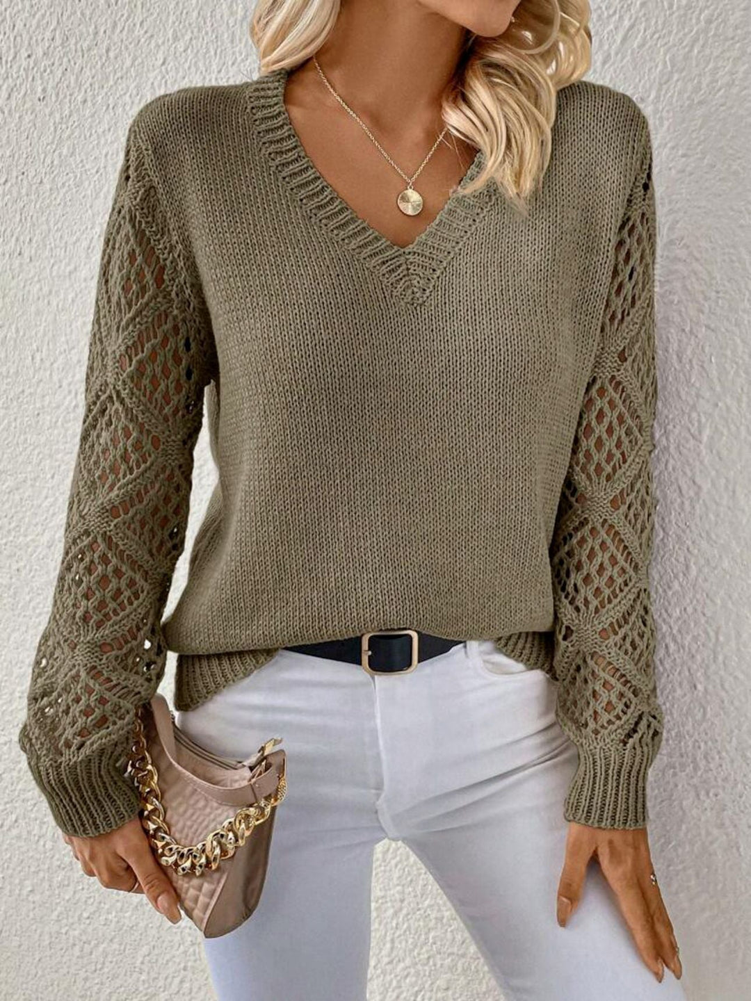 Seraphina Open Knit Sweater