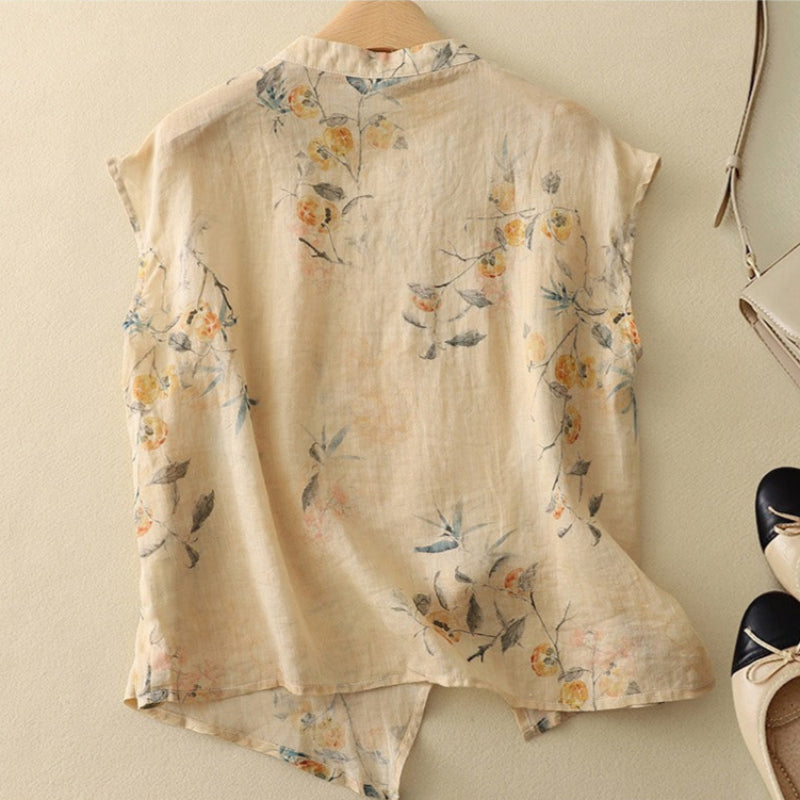 Aria Vintage Sleeveless Top