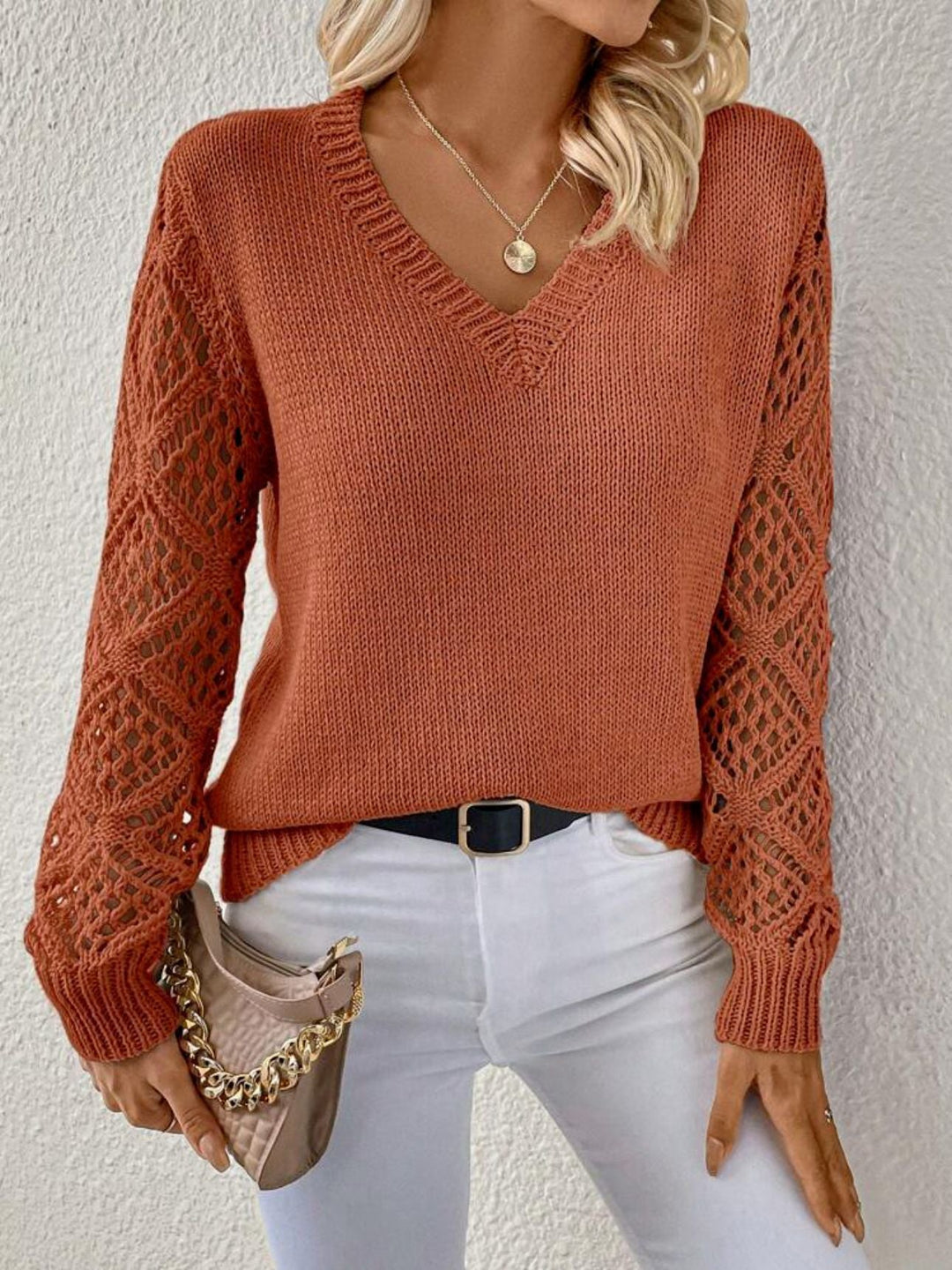 Seraphina Open Knit Sweater