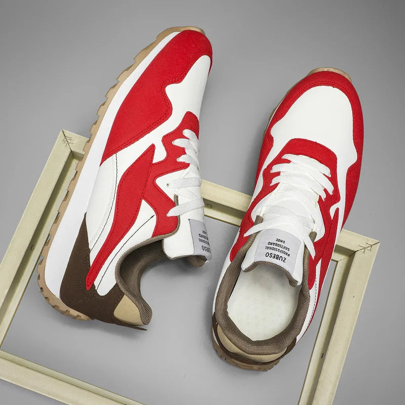 Oslo Lightweight Leather Trainers