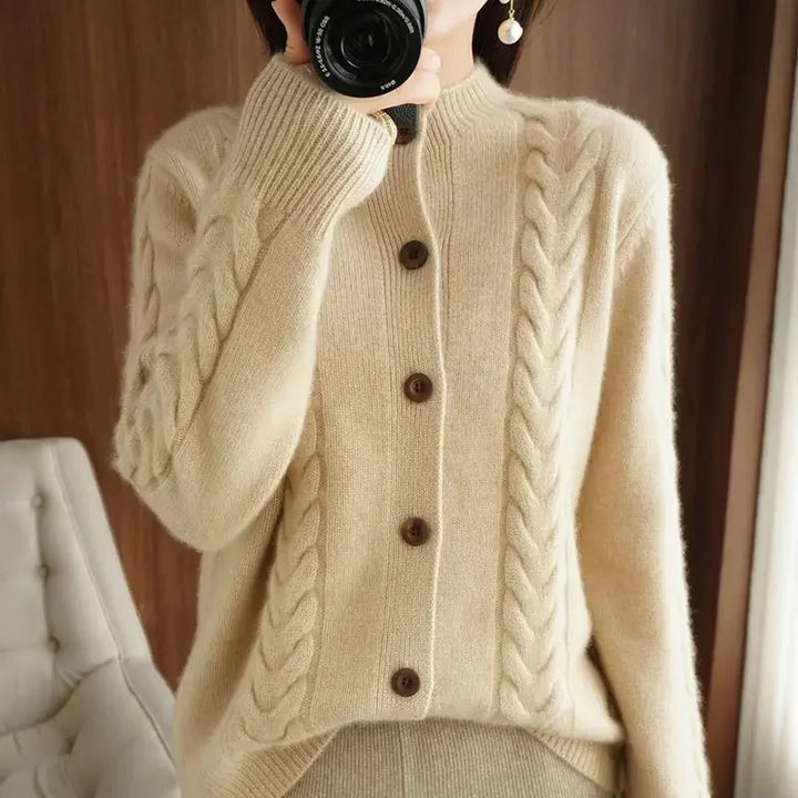 Rosaline Cable Knit Cardigan