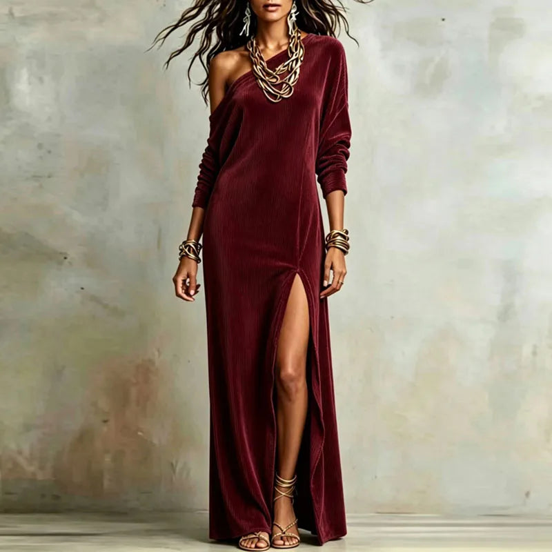 Camille Off Shoulder Maxi Dress