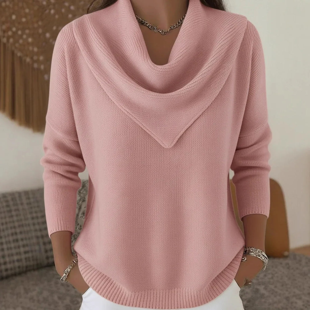 Elara Cowl Neck Sweater
