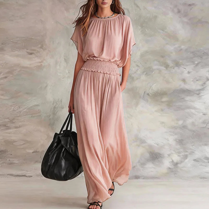 Arya High Waist Maxi Dress