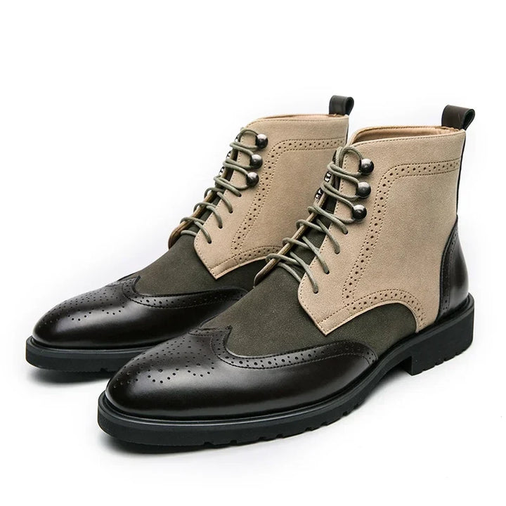Mercer Wingtip Ankle Boots