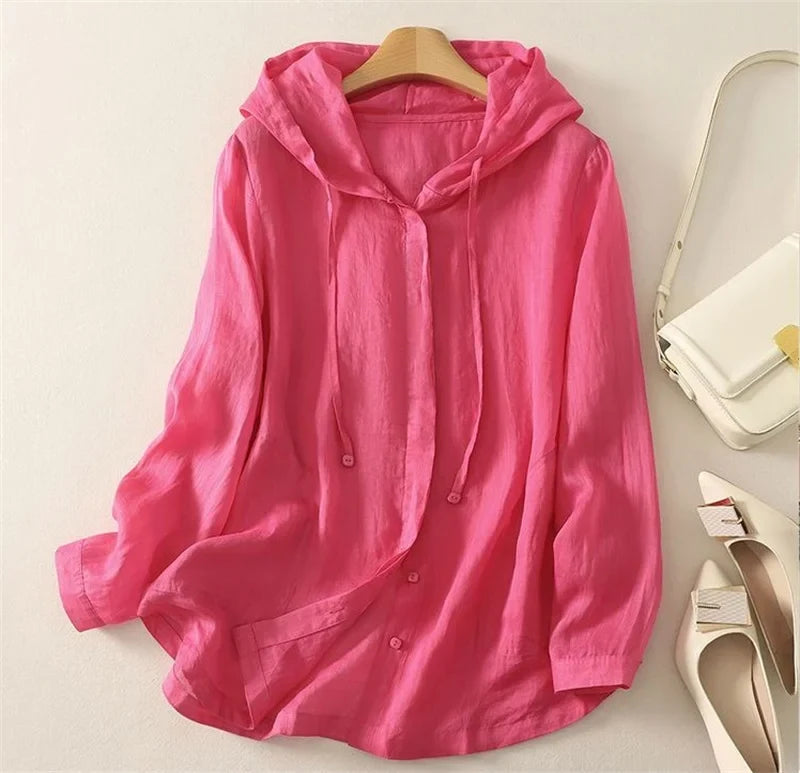 Fiona Summer Sunscreen Hoodie