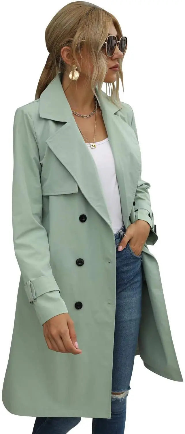 Alinta Belted Trench Coat