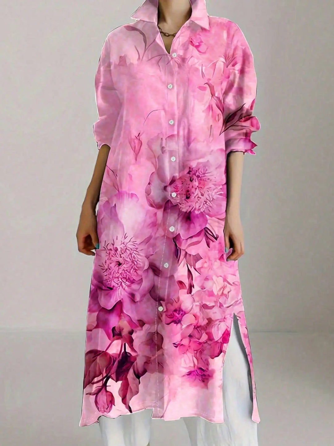 Kaylee Floral Print Maxi Dress