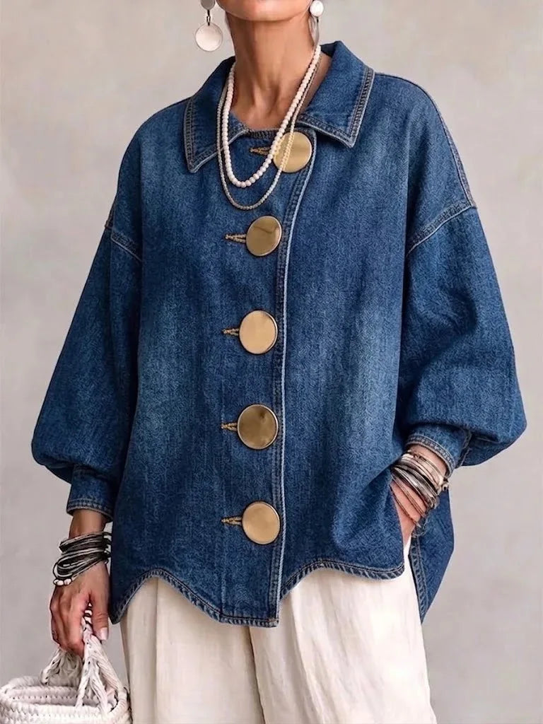 Marnie Button Front Denim Jacket