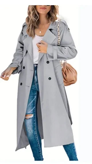 Astrid Double Breasted Trench Coat
