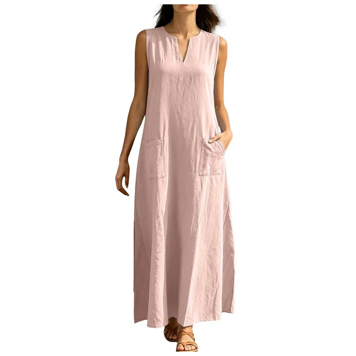 Eliana Sleeveless Pocket Sundress