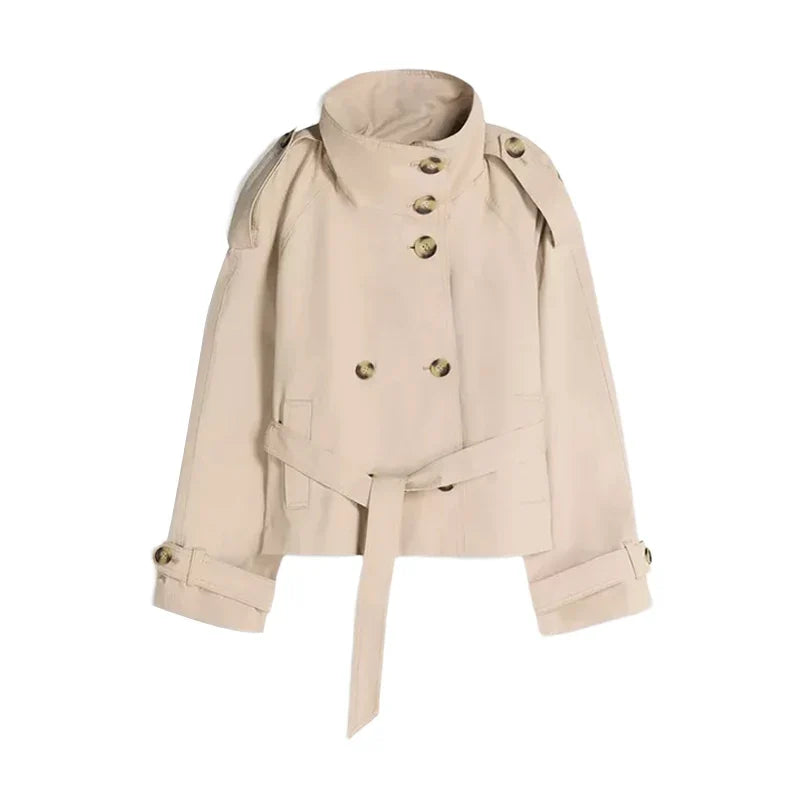 Wren Double Breasted Trench