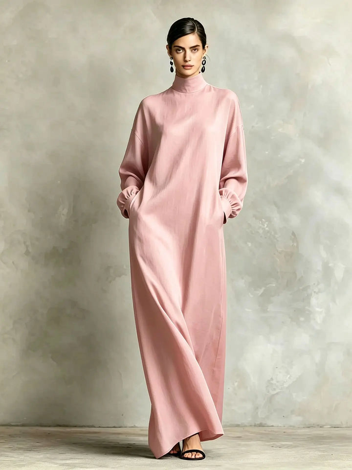Lucia Turtleneck Maxi Dress