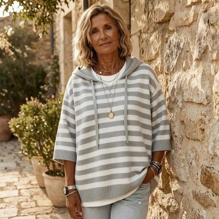 Elowen Drawstring Hood Sweater
