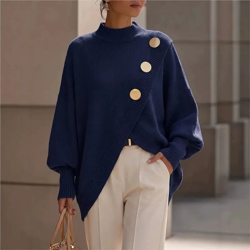 Astrid Mock Neck Pullover