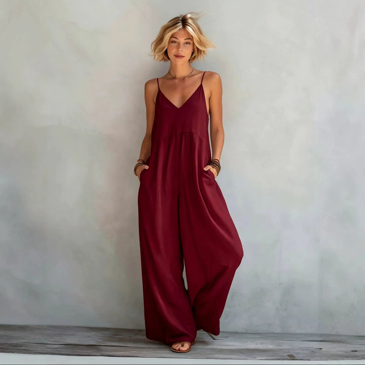 Emera Pocket Wide Leg Jumpsuit