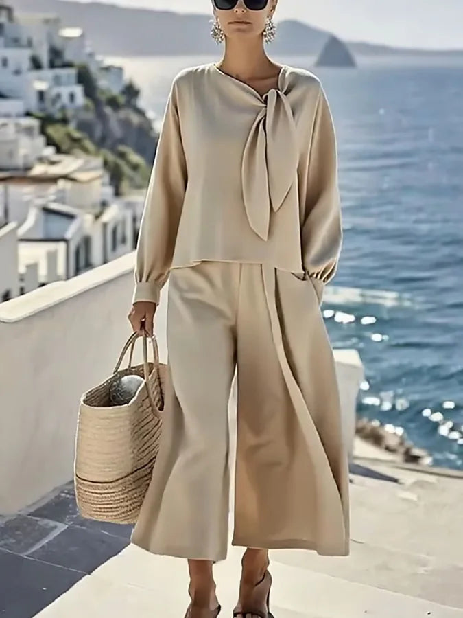 Selena Relaxed Fit Jumpsuit Set