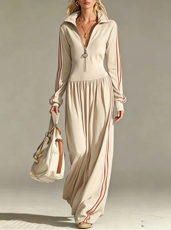 Brenna Activewear Stripe Jumpsuit