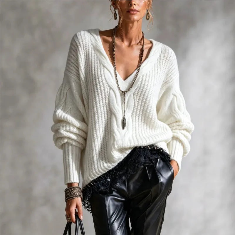 Rosalind Cable Knit Sweater