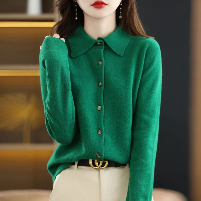 Dulcie Button Front Cardigan