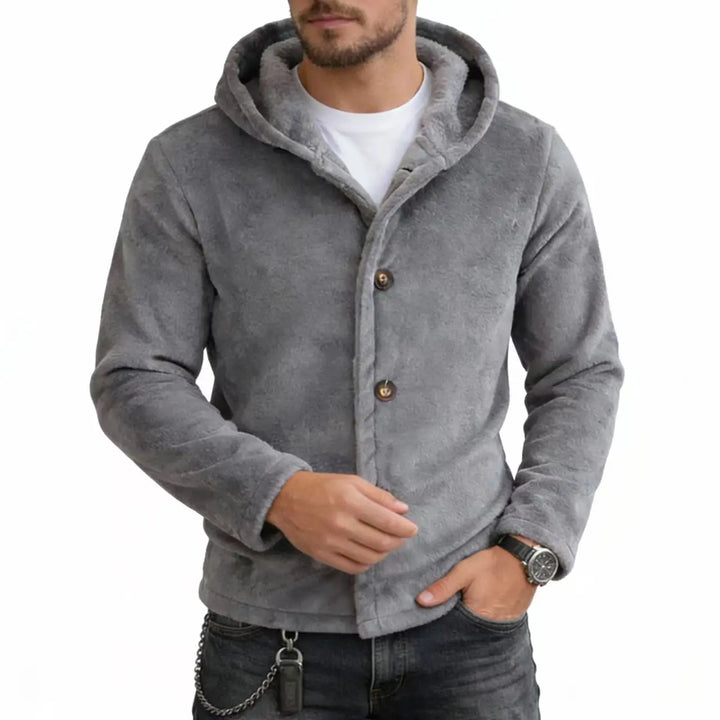 Ambrose Button Front Fleece Jacket