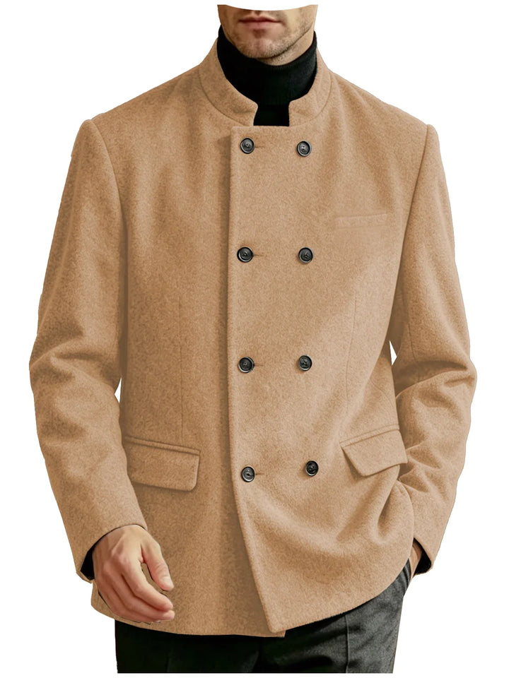 Dawson Mandarin Collar Coat