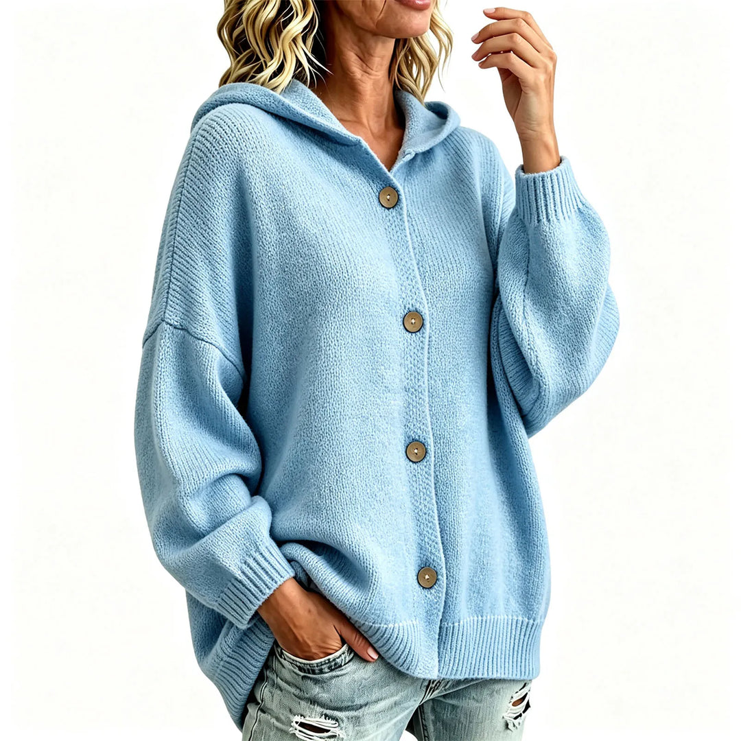 Palmira Hooded Knit Cardigan