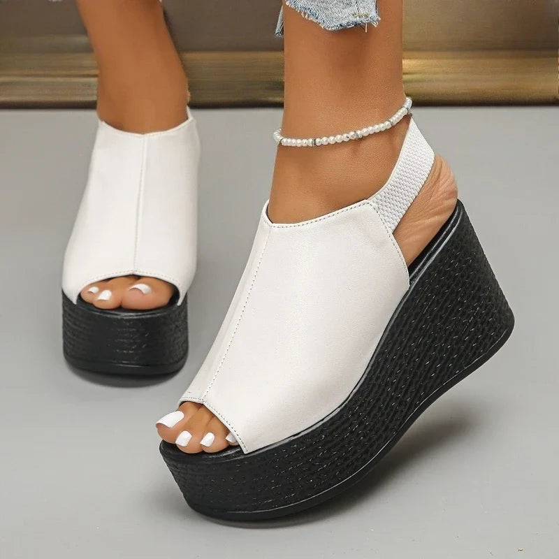 Eveline Orthopedic Wedge Sandals