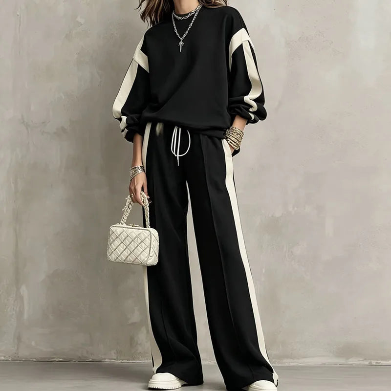 Halena Color Block Two Piece Set