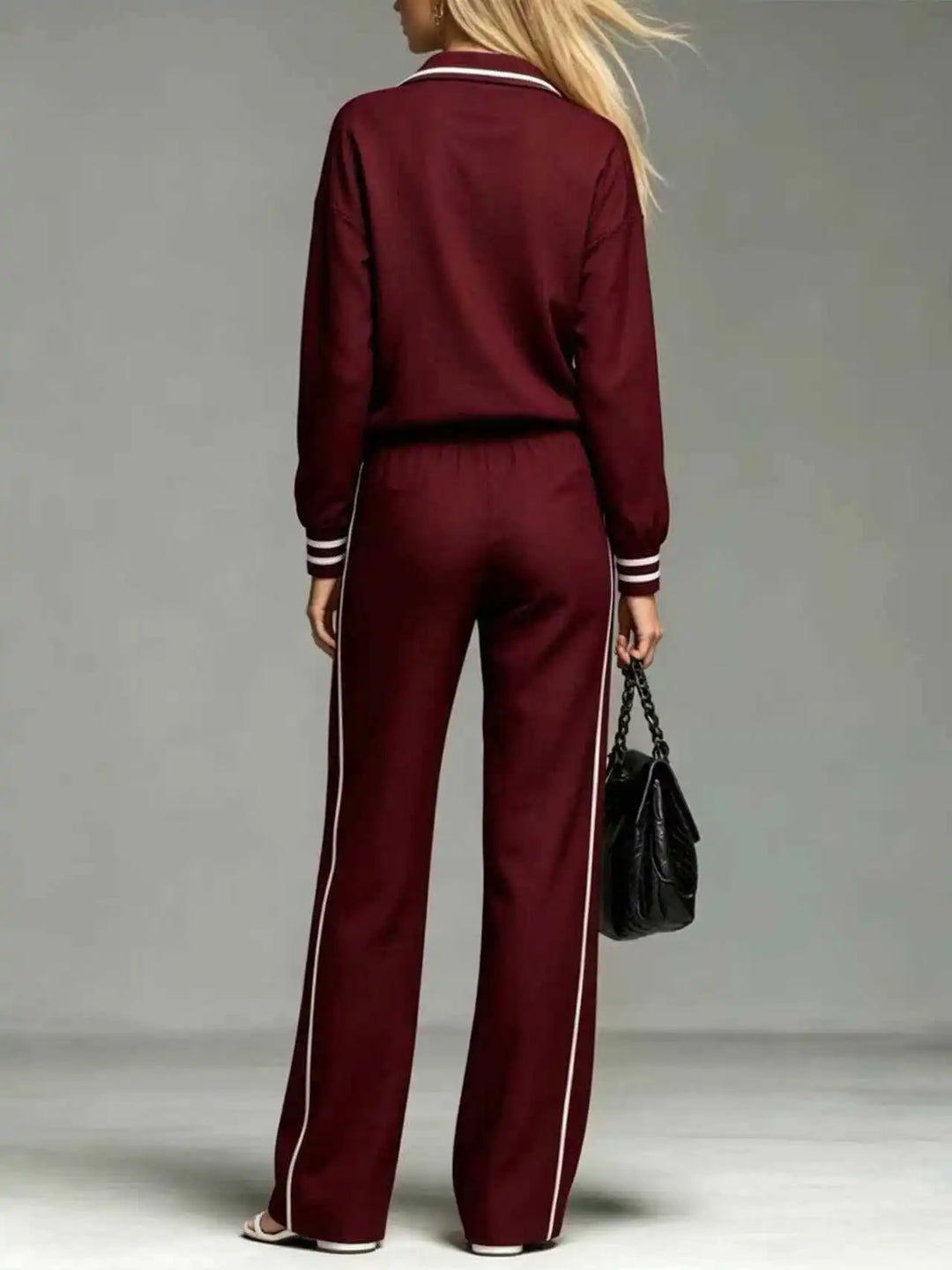 Odette Half Zip Two Piece Set
