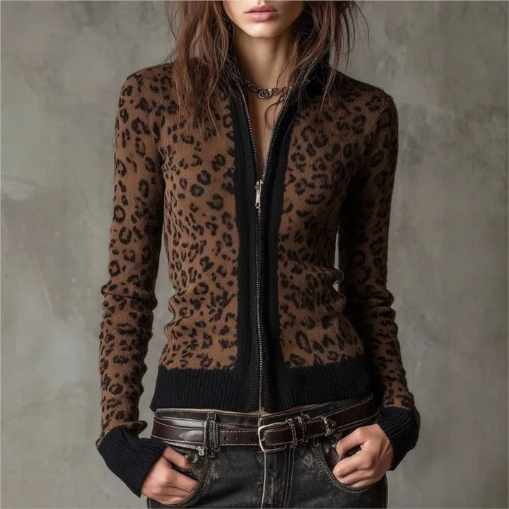Carlotta Zip Front Cardigan