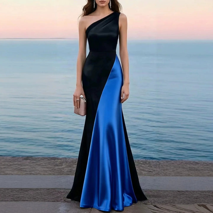 Melissa Satin Wedding Guest Dress