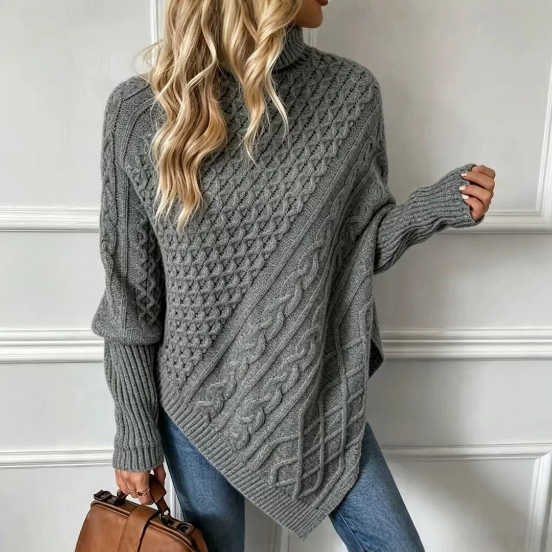 Seraphine Asymmetric Hem Sweater