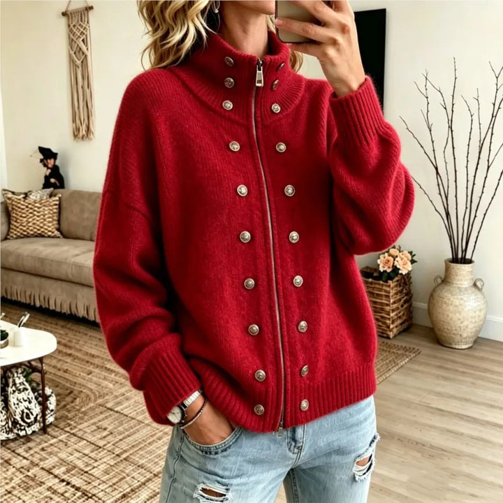 Guinevere Button Front Cardigan