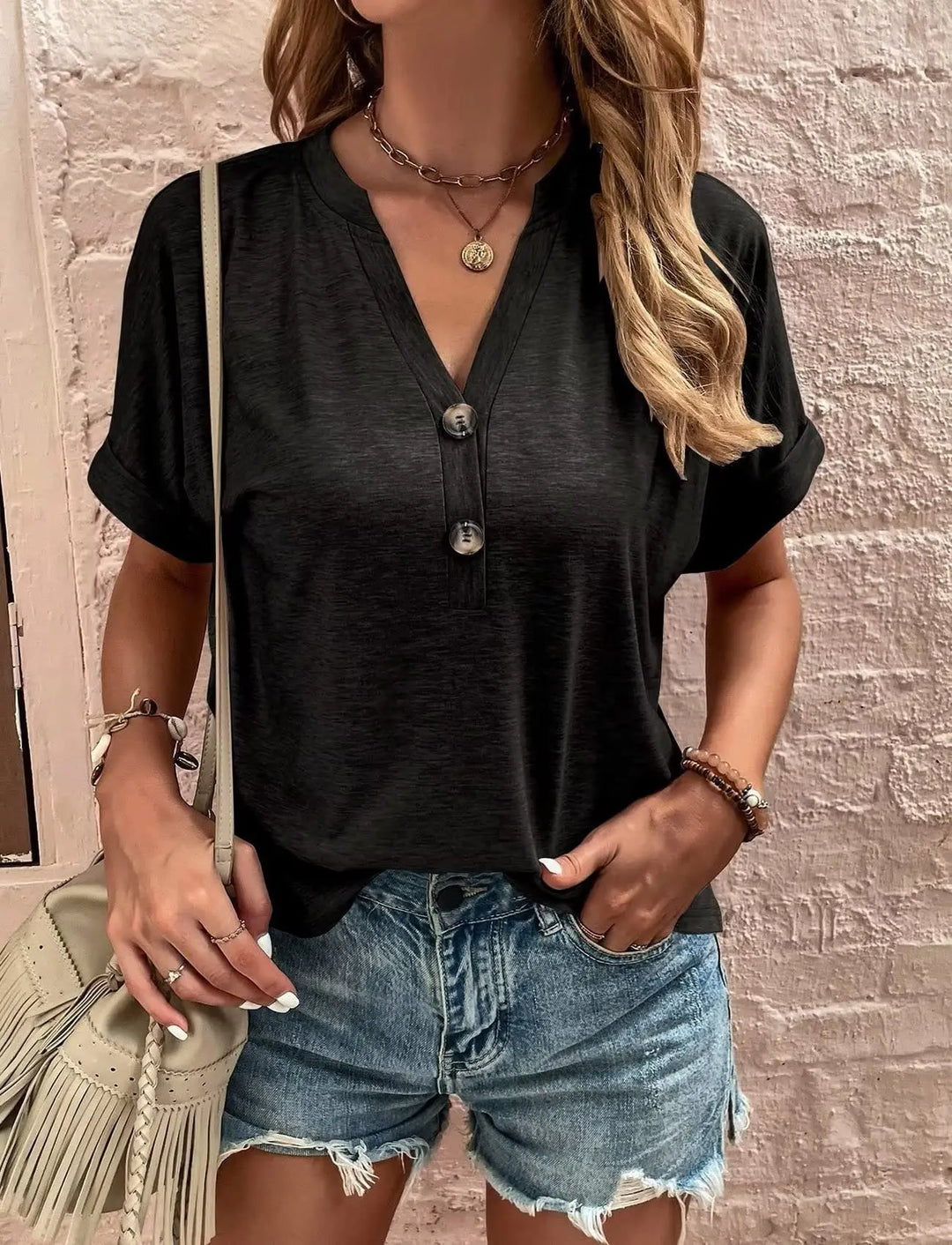 Arielle Relaxed Loose Fit Blouse