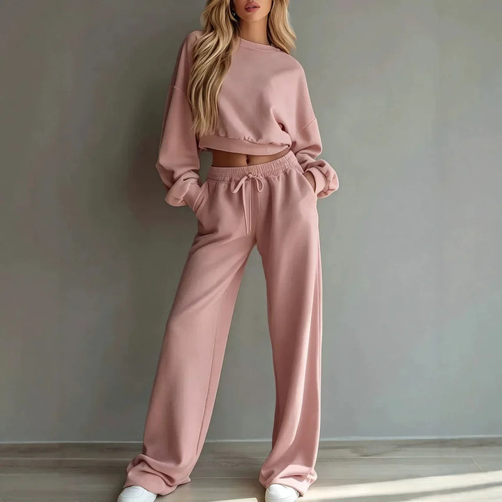 Stella Cropped Lounge Set