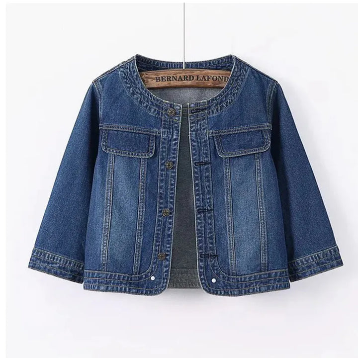 Laureen Cropped Denim Jacket