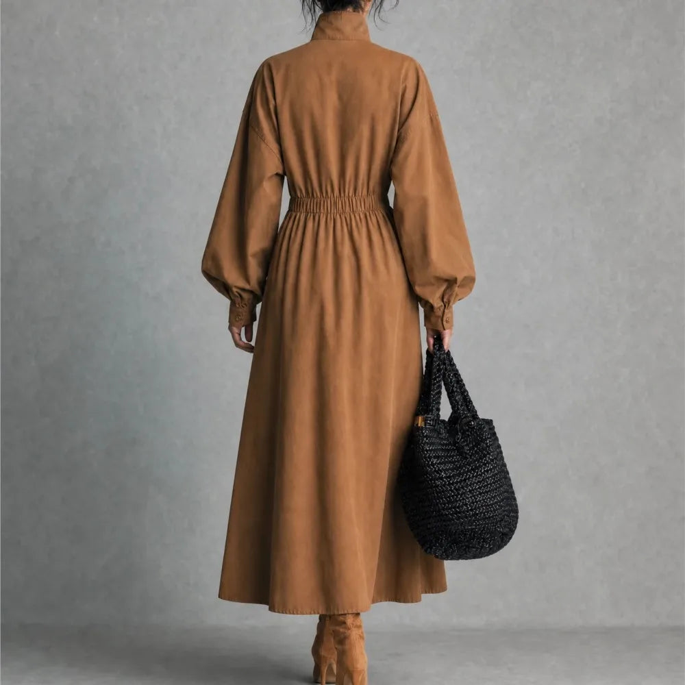 Aurelia Flap Pocket Shirt Dress
