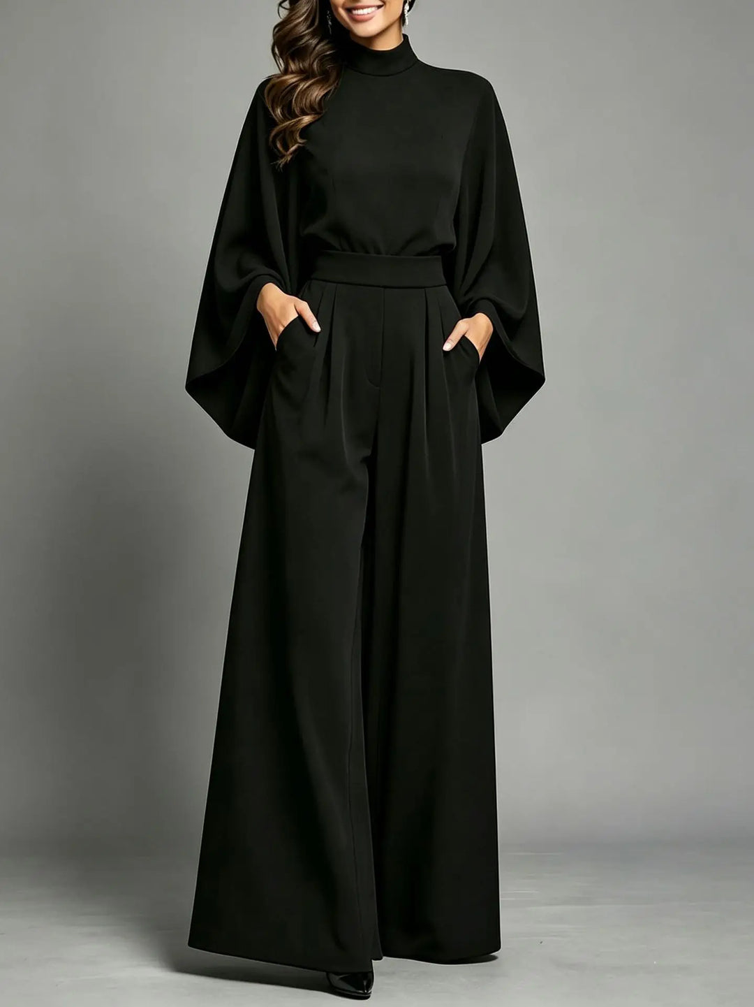 Verena Formal Cape Sleeve Set