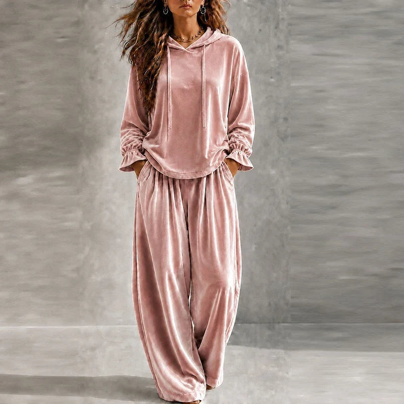 Marielle Drawstring Hood Tracksuit
