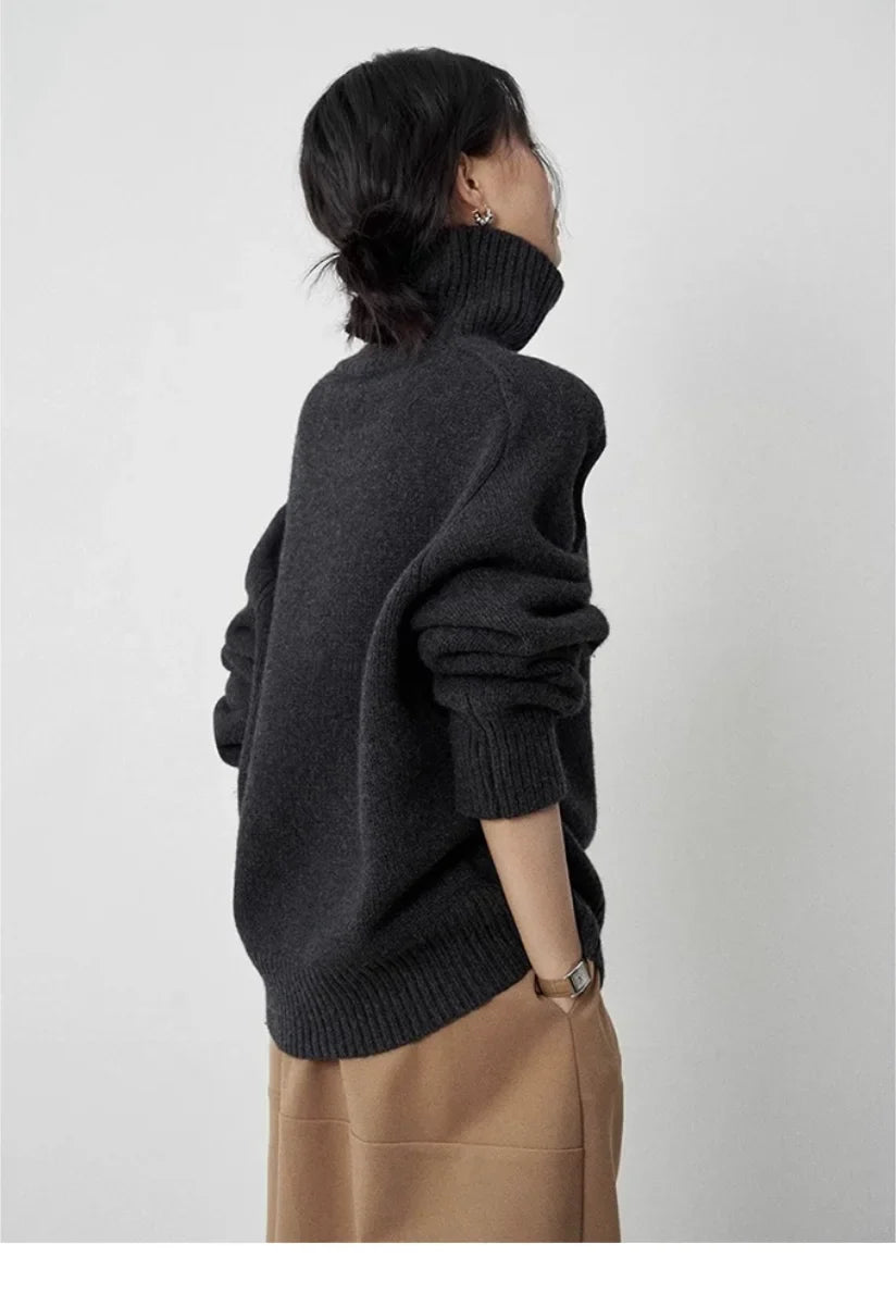 Belisama Turtleneck Wool Sweater