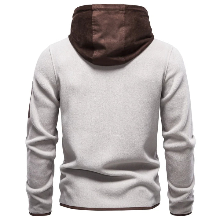 Hendrick Drawstring Hood Fleece Jacket